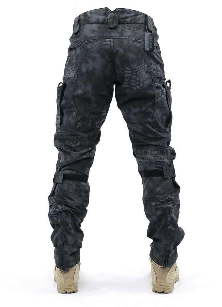 Functional Cargo Trousers for Men - Liam-Grey-32-The Livary