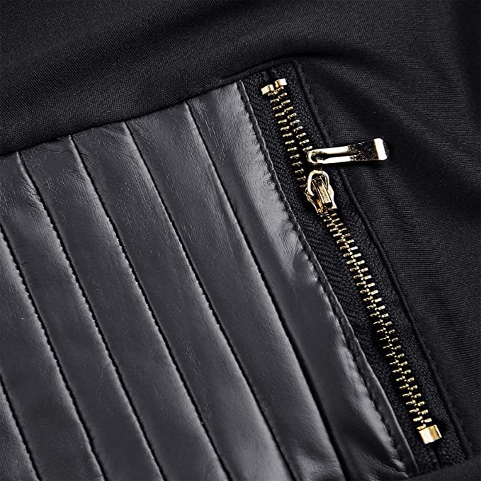 Trendy High-Waisted Leather Trousers for Women - Romy-S-The Livary