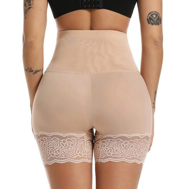 Shaping High-Waisted Underwear - Adelinde-Beige-S-M-The Livary