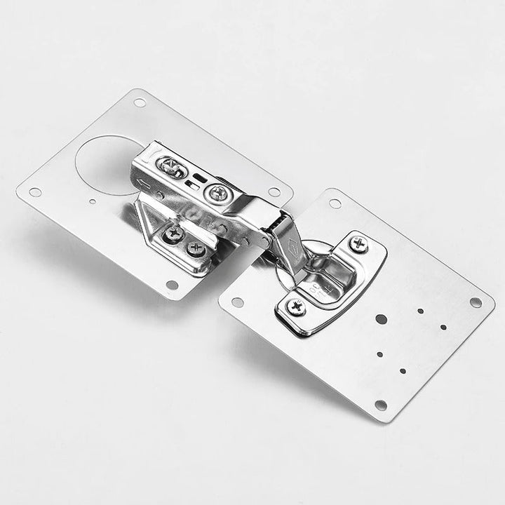 Hinge mounting plates for cabinet doors – Fixon-The Livary