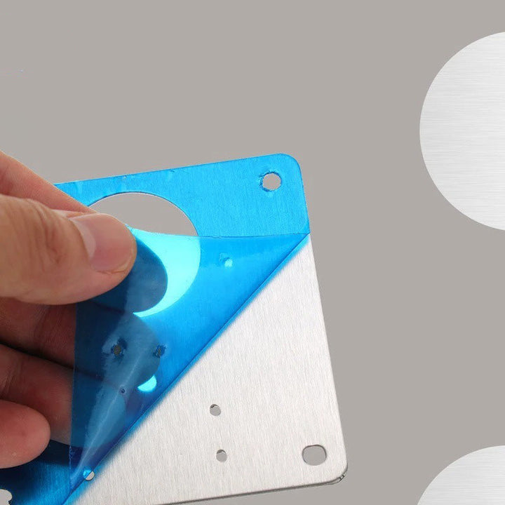 Hinge mounting plates for cabinet doors – Fixon-The Livary