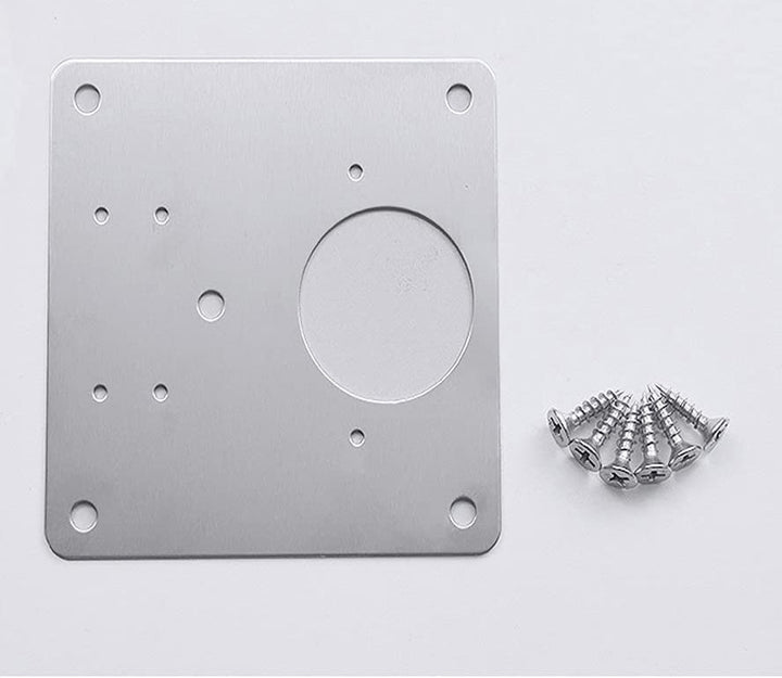 Hinge mounting plates for cabinet doors – Fixon-The Livary