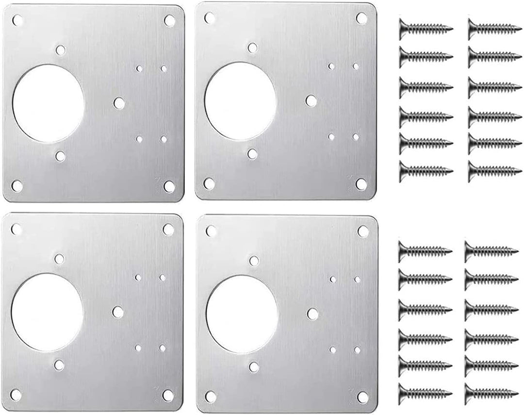 Hinge mounting plates for cabinet doors – Fixon-The Livary