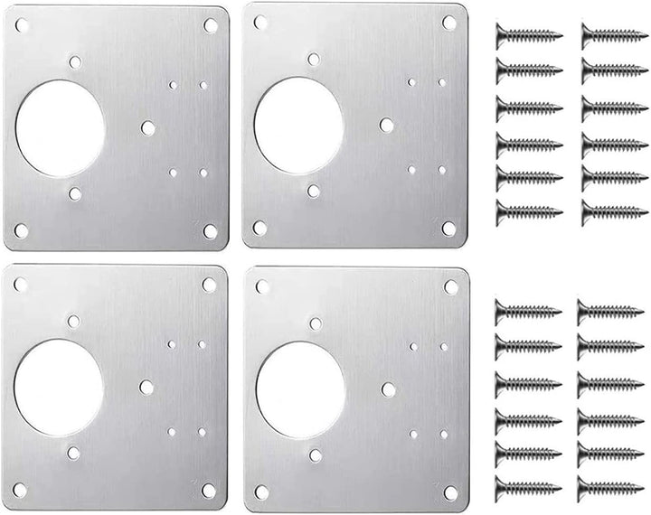 Hinge mounting plates for cabinet doors – Fixon-The Livary