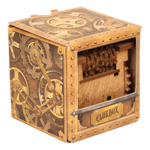 Interactive Wooden Escape Puzzle Box – MindVault-Schrödinger's Cat-The Livary