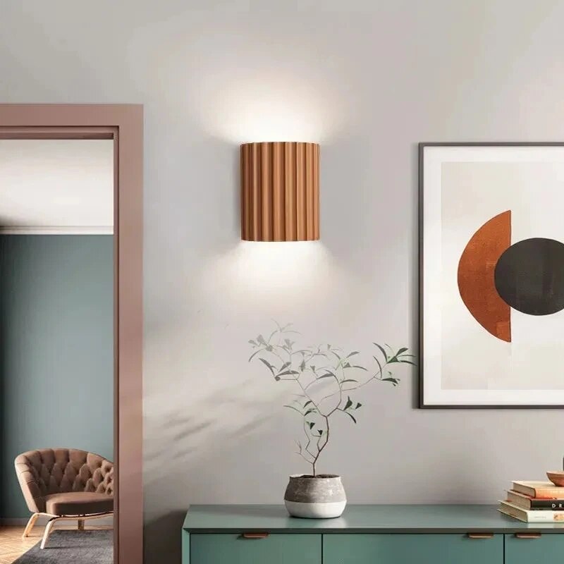 Stylish wall lamps made of synthetic resin - LumiResin-White-Warm wit-The Livary