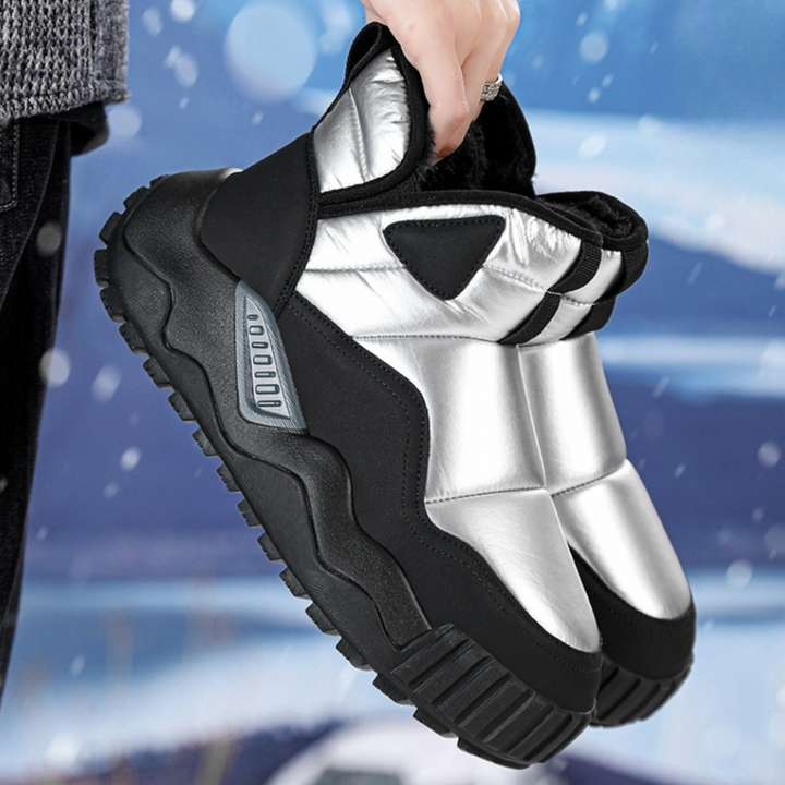 Buckle Winter Boots for Men - NordicTrail-Black-6-The Livary