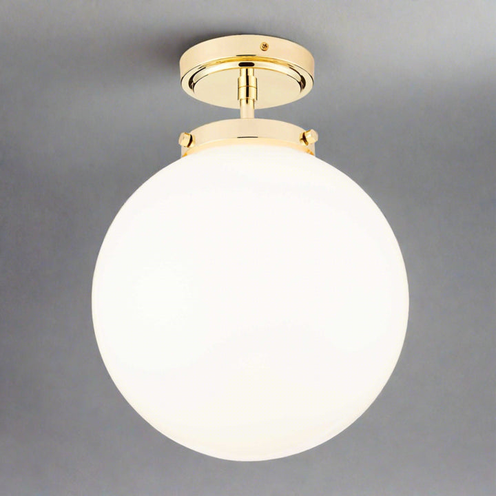 Luxury Spherical Ceiling Lighting - LumiSphere-Silver-The Livary