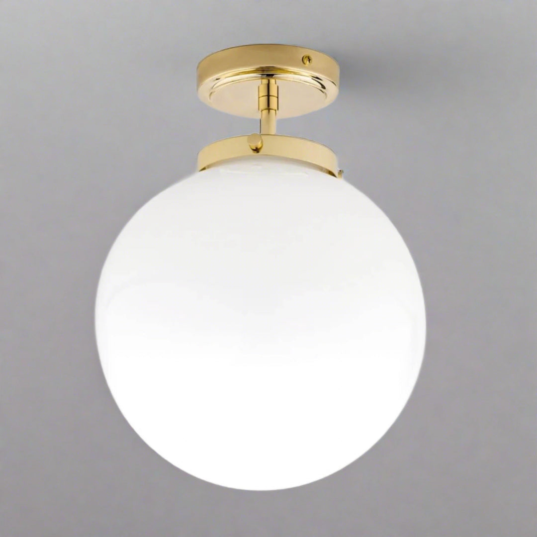 Luxury Spherical Ceiling Lighting - LumiSphere-Gold-The Livary