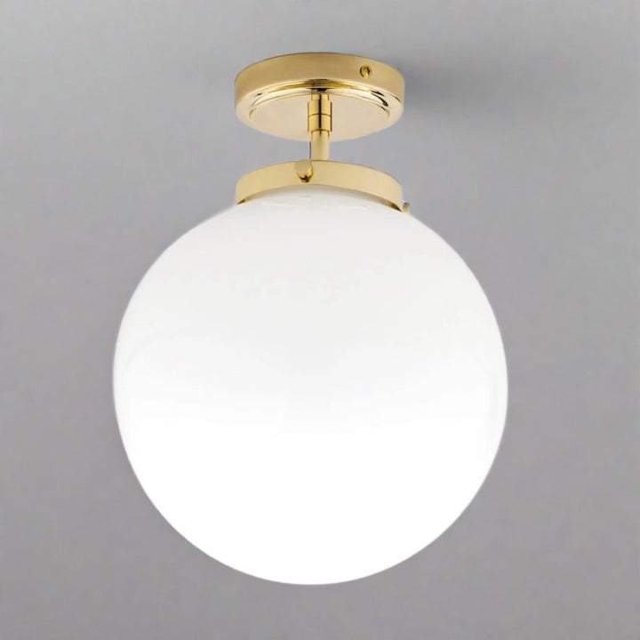 Luxury Spherical Ceiling Lighting - LumiSphere-Gold-The Livary
