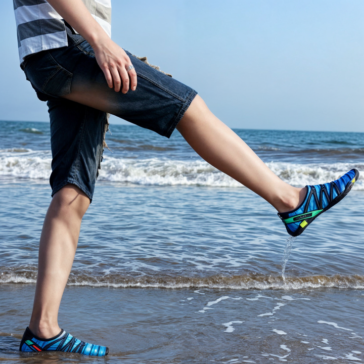Fast-drying water shoes – AquaFlex-Dark blue-2.5-The Livary