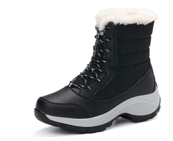 Fleece Lined Warm Snow Boots for Women - Eva