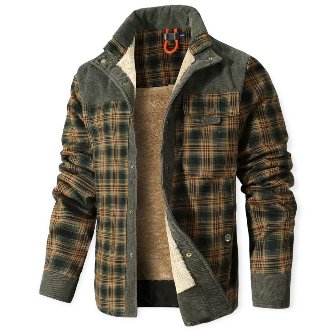 Stylish and Warm Vest for Men - FrostVogue-Grey-S-The Livary