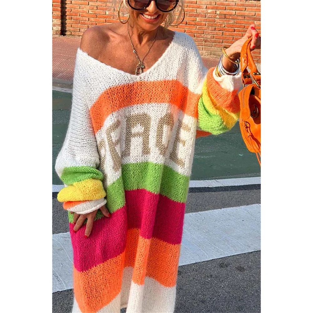 Casual Ibiza Sweater - Aurora-White-S-The Livary