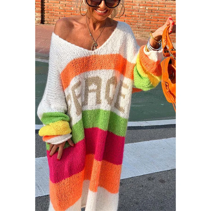 Casual Ibiza Sweater - Aurora-White-S-The Livary