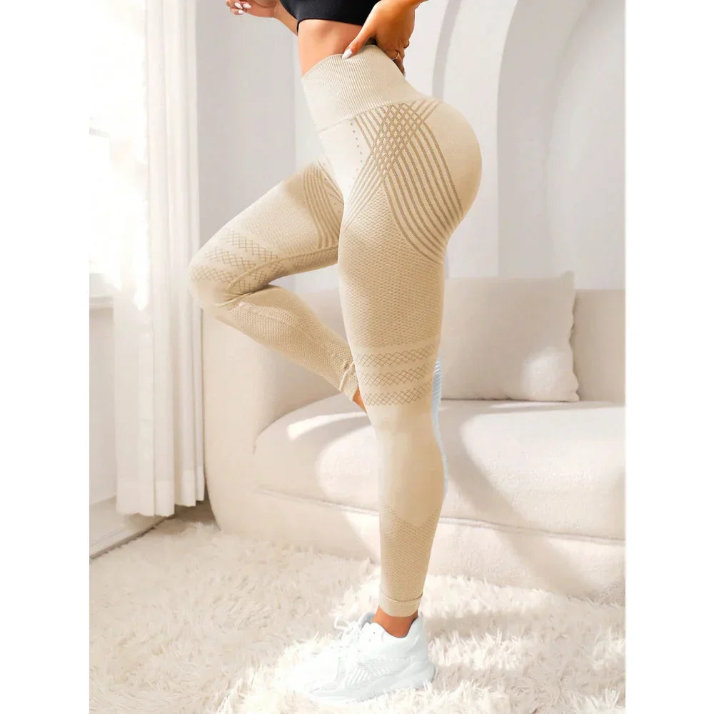Seamless Booty-Lifting Leggings - Sienna-Black-S-The Livary