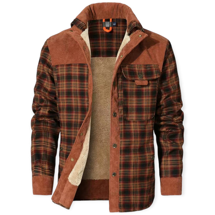 Stylish and Warm Vest for Men - FrostVogue-Flint-S-The Livary
