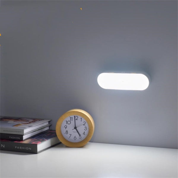 USB Rechargeable Motion Sensor Wall Lamp - BrightSense-White-The Livary