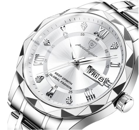 Luxury Men's Watch - Regalia-Silver / White-The Livary