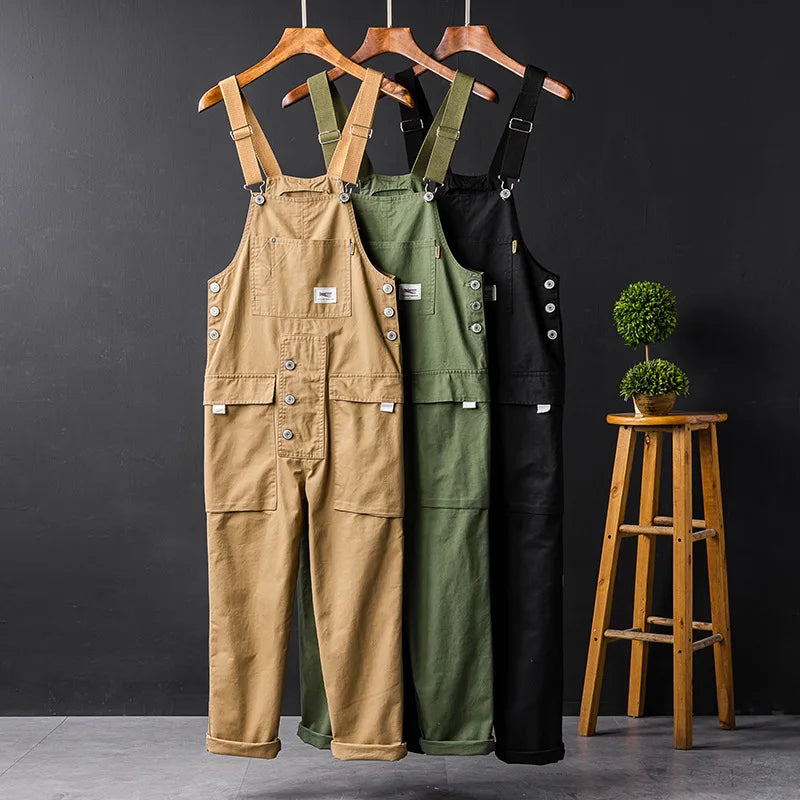 Comfortable and Stylish Garden Overalls - Nova-Khaki-S-The Livary