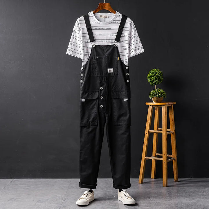 Comfortable and Stylish Garden Overalls - Nova-Black-S-The Livary