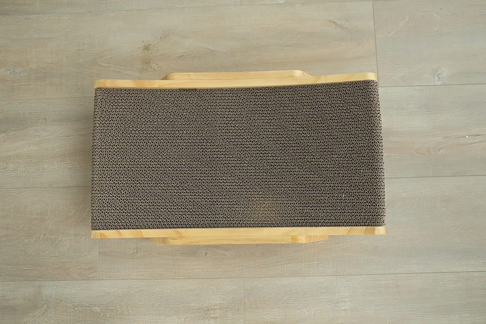 The 3-in-1 Cat Scratching Post and Lounger - ClawLounge™-The Livary