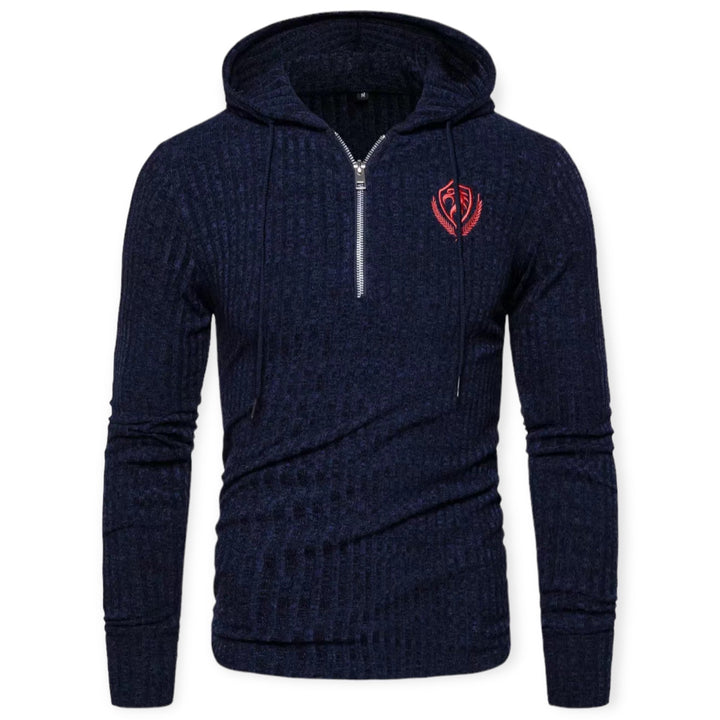 Stylish Sweater with Prints for Men - UrbanWild-Marine-S-The Livary