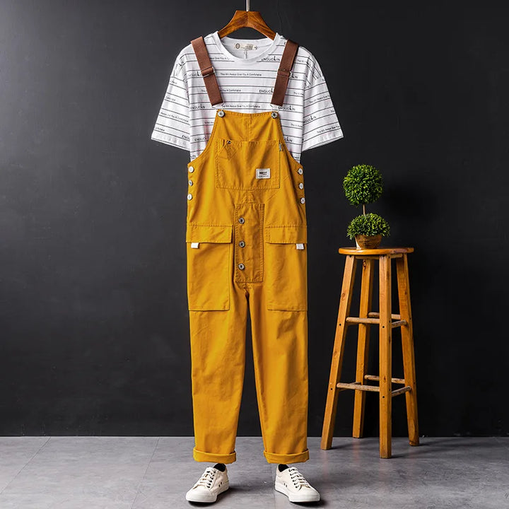 Comfortable and Stylish Garden Overalls - Nova-Yellow-S-The Livary