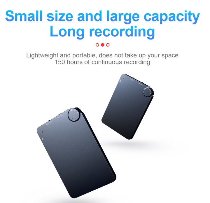 Mini Voice-activated Recorder - EchoNote-8GB-The Livary