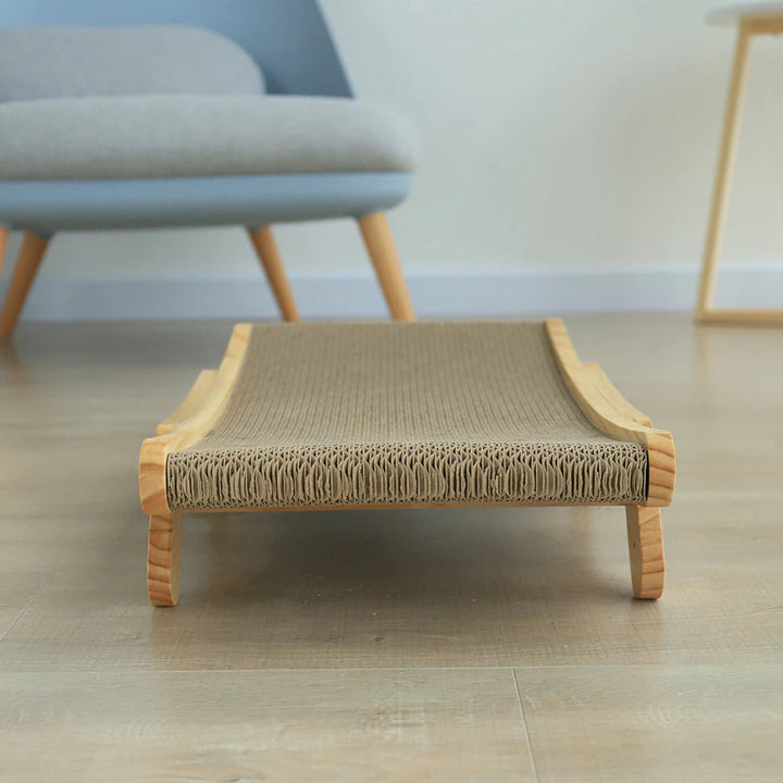 The 3-in-1 Cat Scratching Post and Lounger - ClawLounge™-The Livary