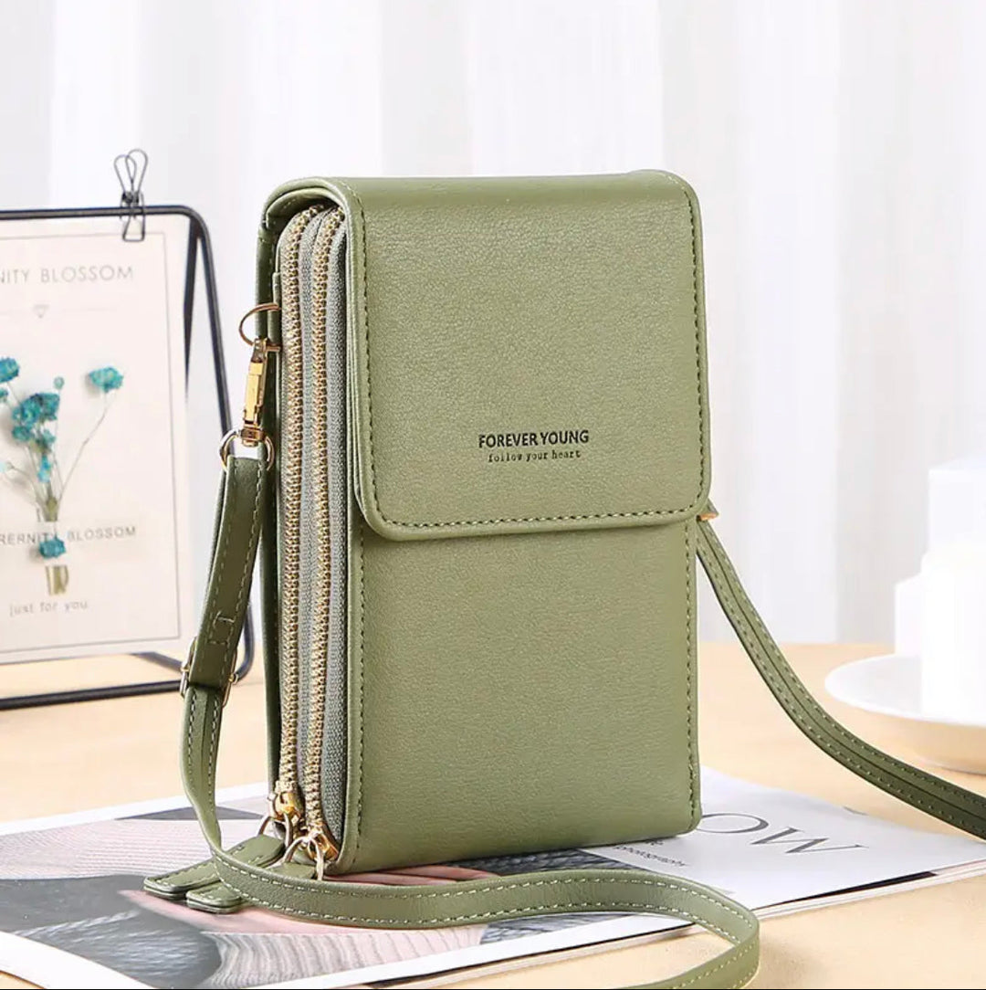Luxury Ladies Handbag - Elara-Green-The Livary