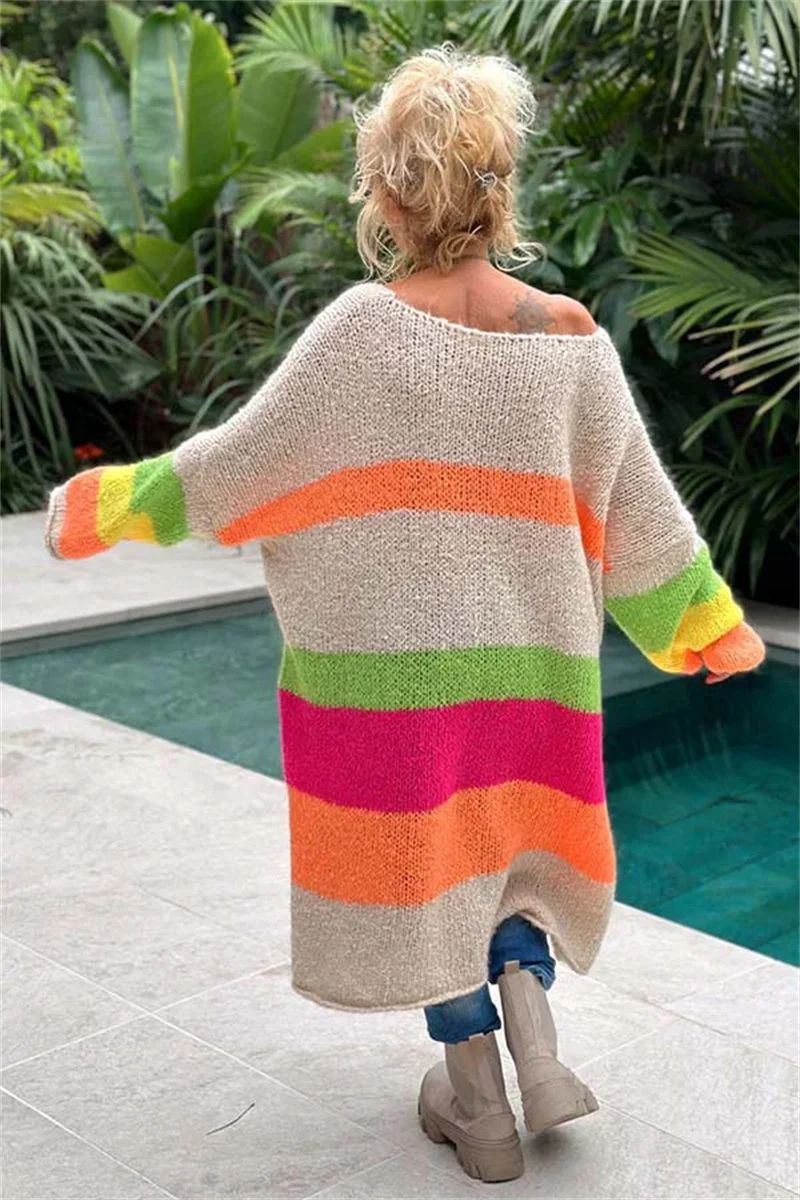 Casual Ibiza Sweater - Aurora-Beige-S-The Livary