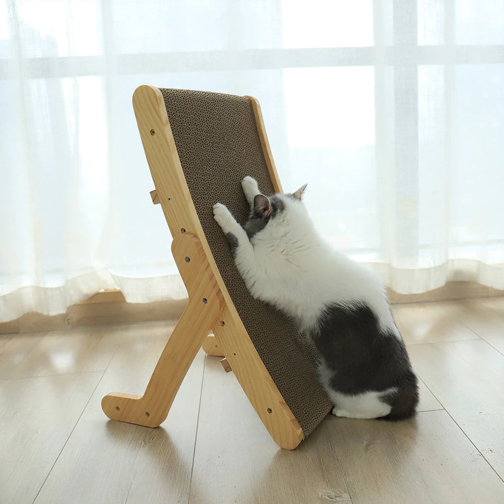 The 3-in-1 Cat Scratching Post and Lounger - ClawLounge™-The Livary