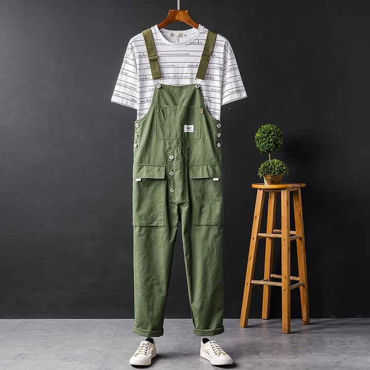 Comfortable and Stylish Garden Overalls - Nova-Green-S-The Livary