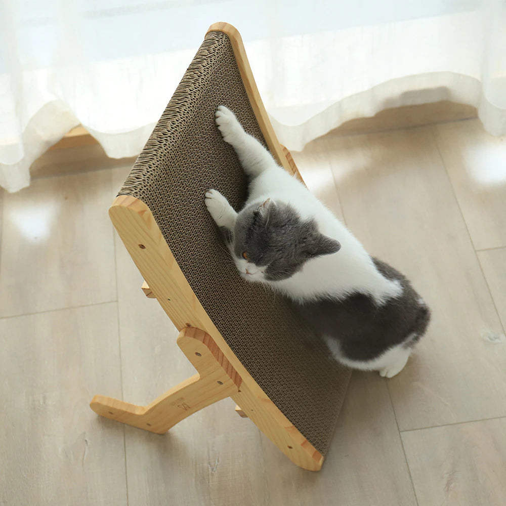 The 3-in-1 Cat Scratching Post and Lounger - ClawLounge™-The Livary