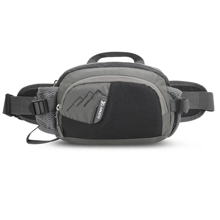 Sport Hip Bag with Bottle Holder - Vega-Black-The Livary
