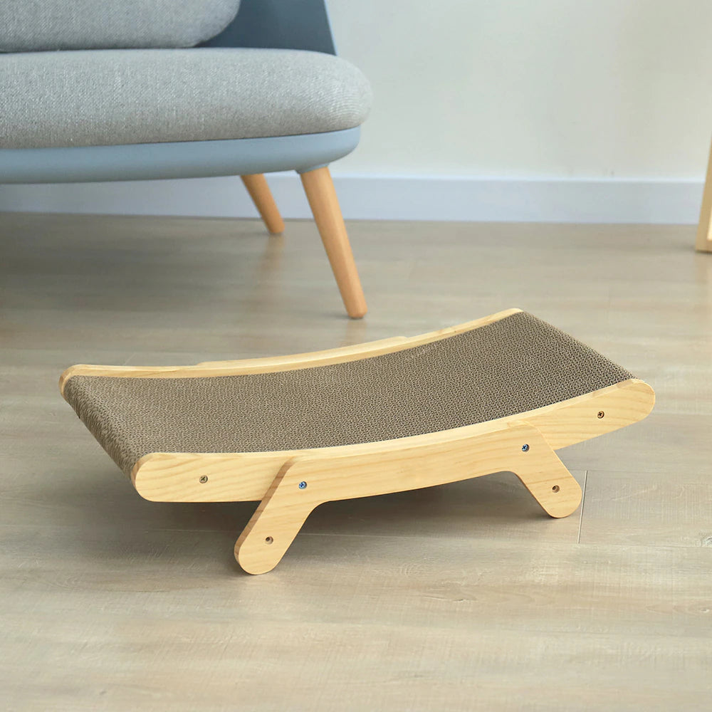 The 3-in-1 Cat Scratching Post and Lounger - ClawLounge™-The Livary