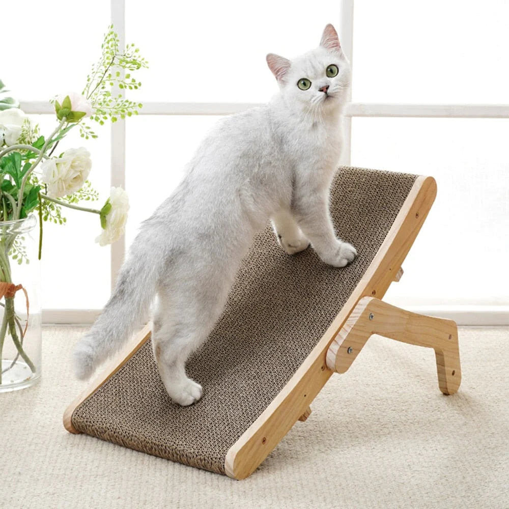 The 3-in-1 Cat Scratching Post and Lounger - ClawLounge™-The Livary