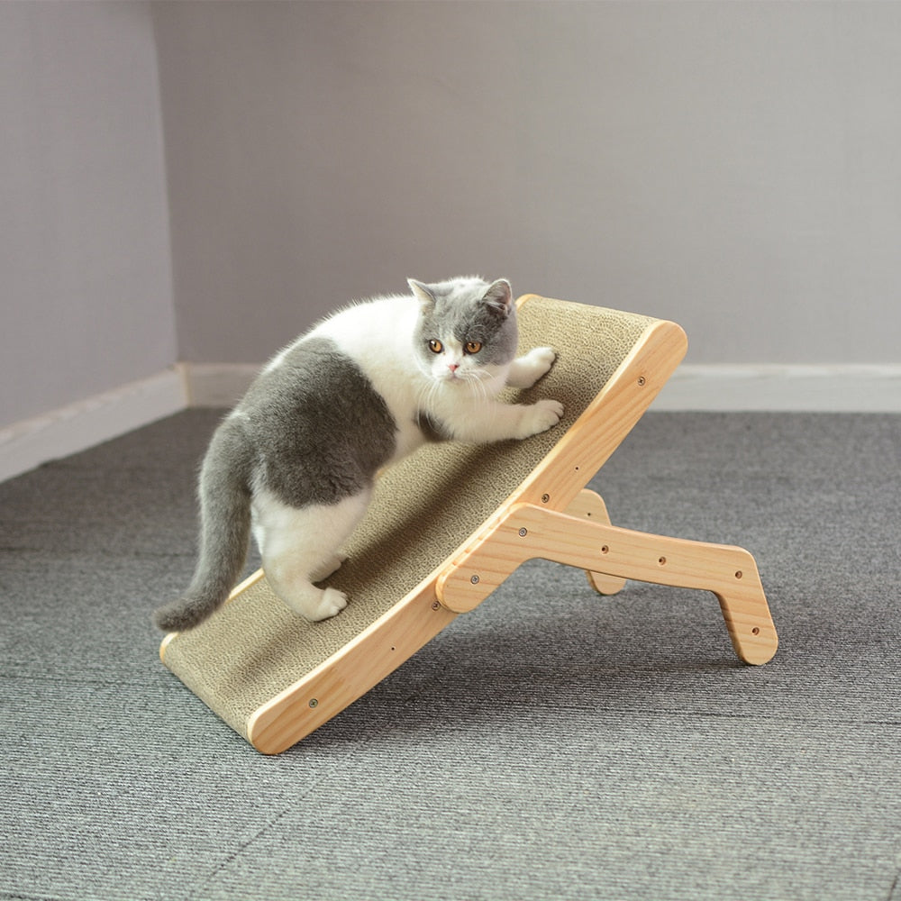 The 3-in-1 Cat Scratching Post and Lounger - ClawLounge™-The Livary