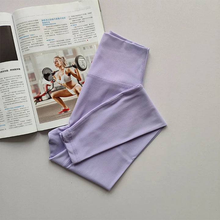 High Waist Hip Lift Yoga Legging - Aria-Purple-S-The Livary