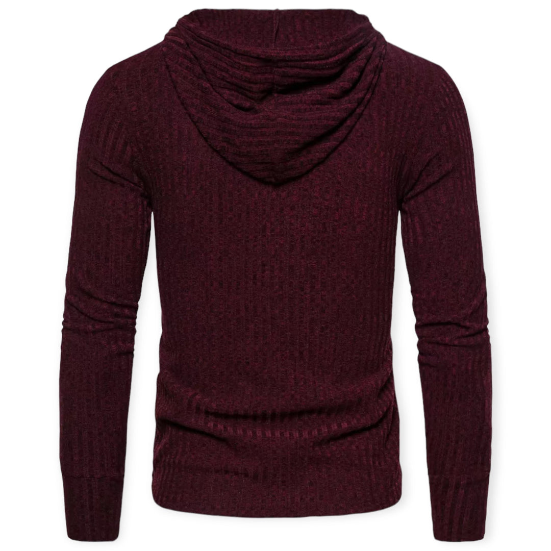 Stylish Sweater with Prints for Men - UrbanWild-Chestnut brown-S-The Livary