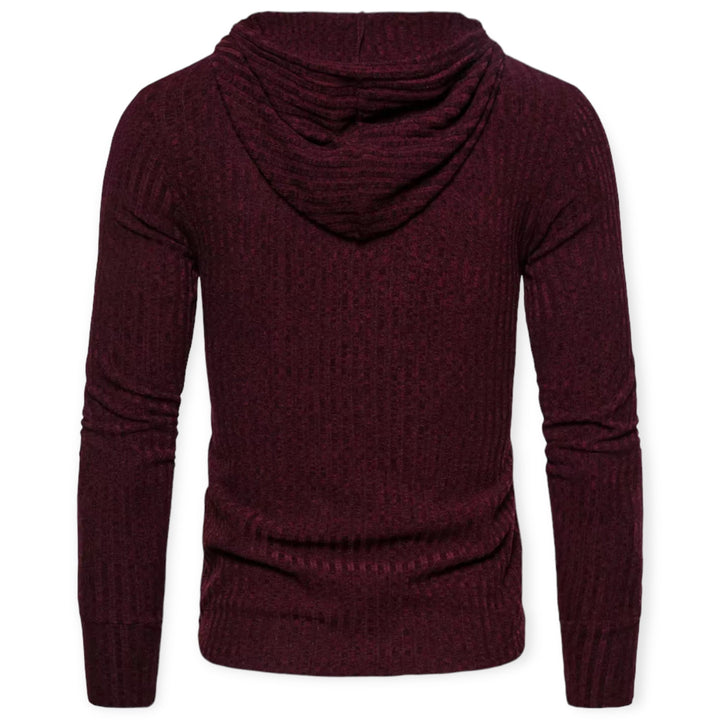 Stylish Sweater with Prints for Men - UrbanWild-Chestnut brown-S-The Livary
