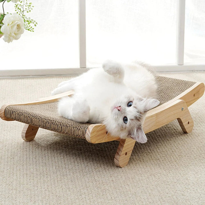 The 3-in-1 Cat Scratching Post and Lounger - ClawLounge™-The Livary