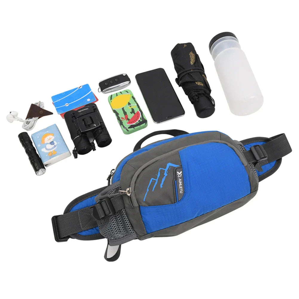 Sport Hip Bag with Bottle Holder - Vega-Orange-The Livary