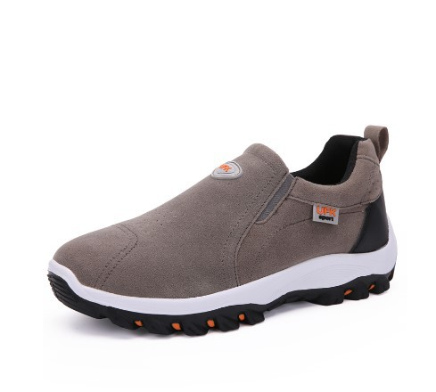 Premium Orthopaedic Hiking Shoes for Men - PathMaster-Gray-5.0-The Livary