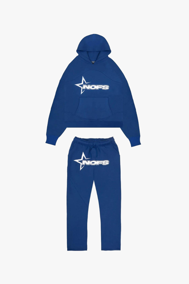 Unisex Tracksuit with Hoodie - Nova-Blue-S-The Livary