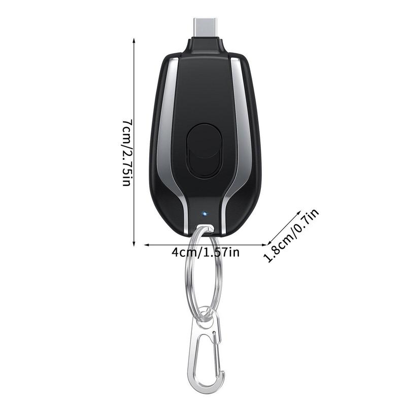 Always have a full battery at hand - PocketCharge™-iPhone-Black-The Livary
