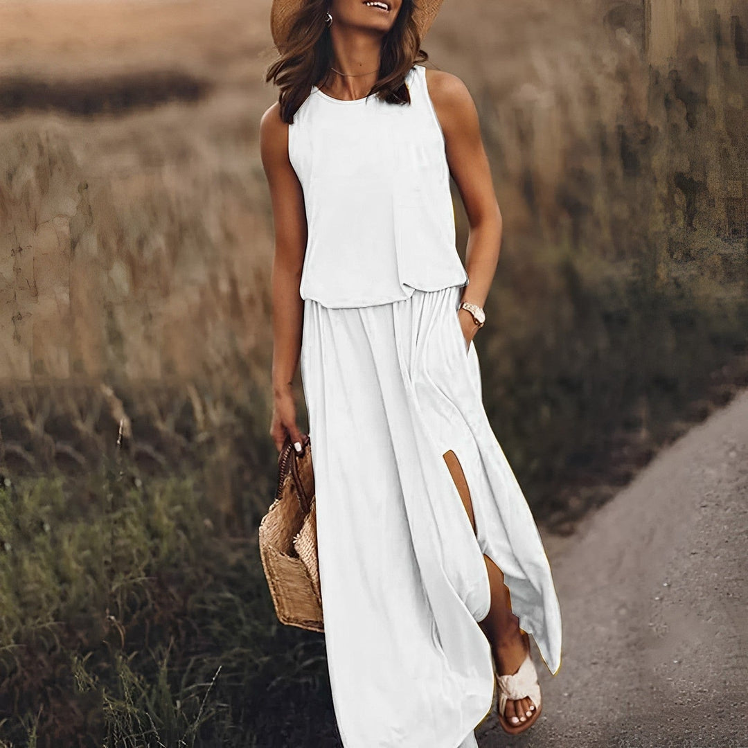 Colourful Stylish Summer Dress - Sophie Richter-White-S-50% DISCOUNT!-The Livary