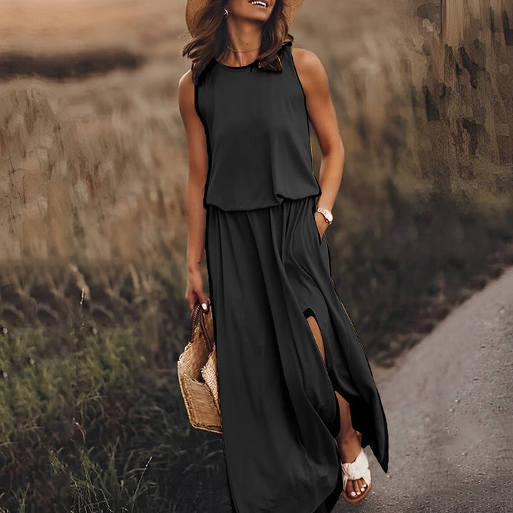 Colourful Stylish Summer Dress - Sophie Richter-Black-S-50% DISCOUNT!-The Livary