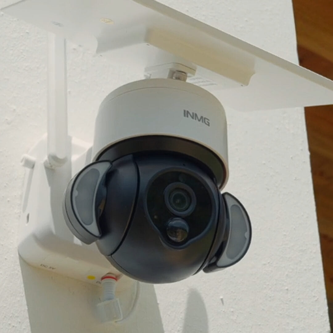 Wireless Solar Camera with Rotating Dome – SolarGuard 360-1-The Livary